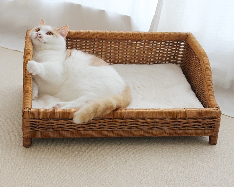 Hand-woven Cat Bed Scratch Resistant Four Seasons Universal Sofa