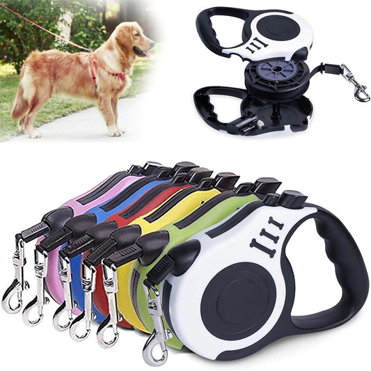 3m And 5m Durable Dog Leash Automatic Retractable Nylon