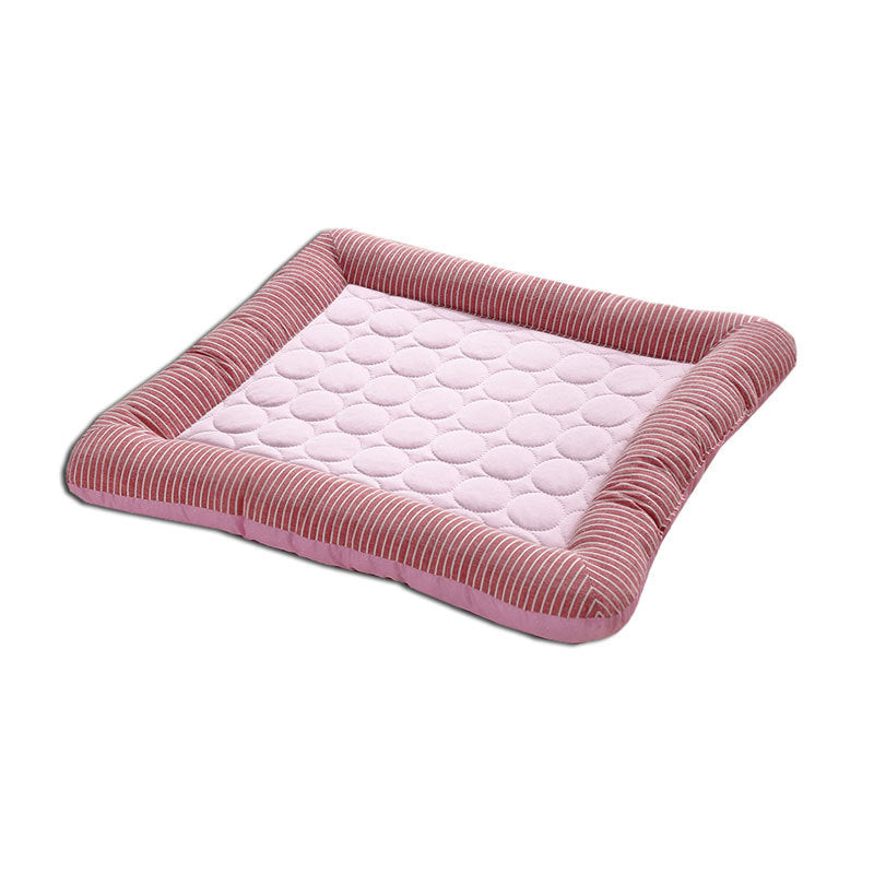 Cooling Pad Bed For Dogs Cats Ice Silk Material Soft For Summer