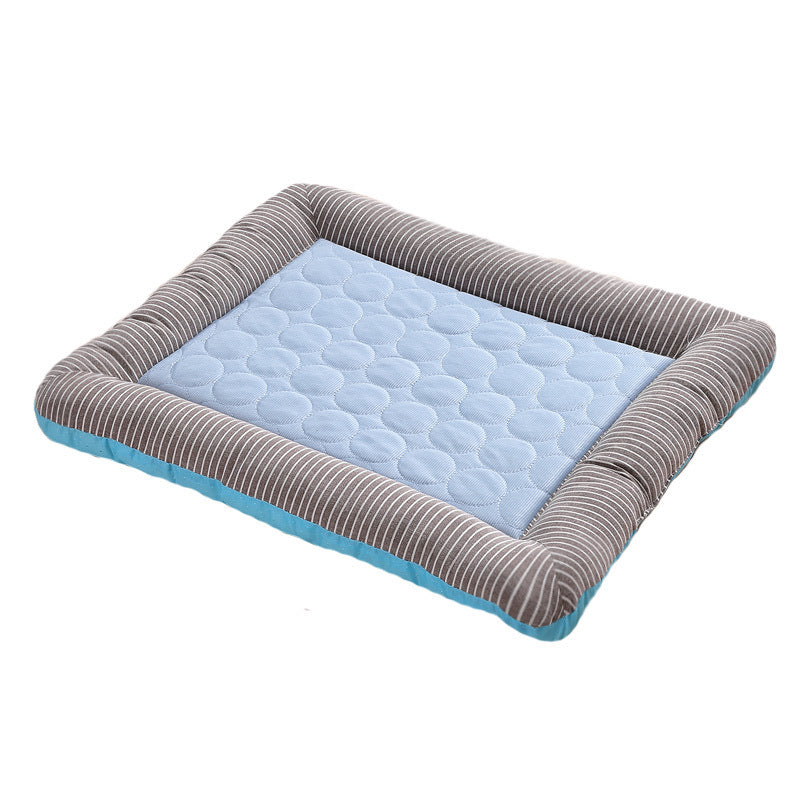 Cooling Pad Bed For Dogs Cats Ice Silk Material Soft For Summer