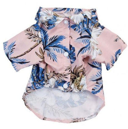 Hawaiian Dog Summer Clothes