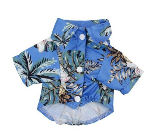 Hawaiian Dog Summer Clothes