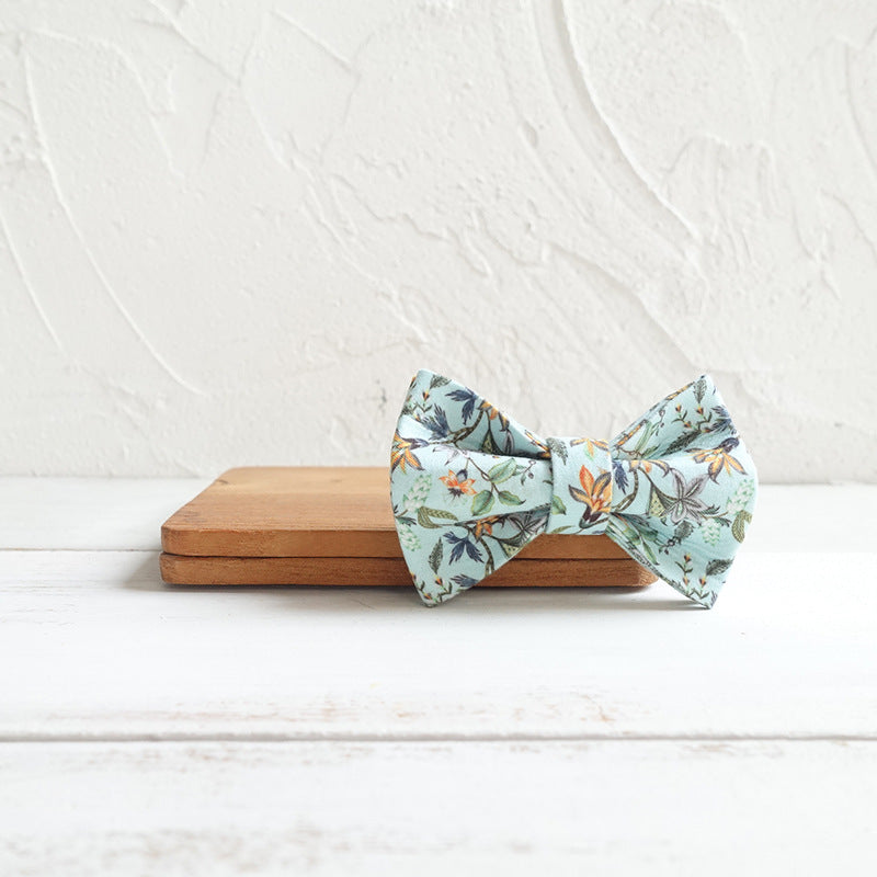 Flower Dog Collar, Lead and Bow