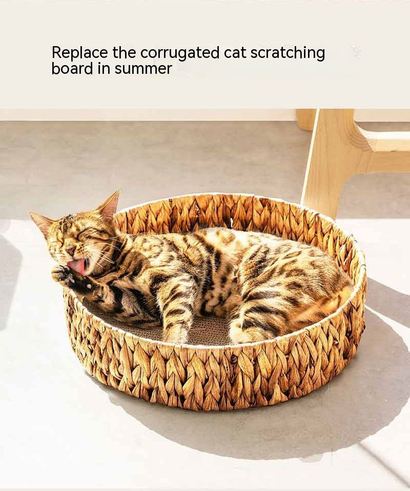 Cat Rattan Warm Cat Nest