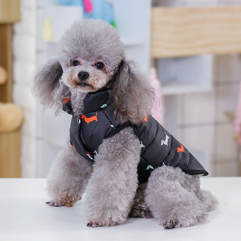 Padded Puffer Dog Vest