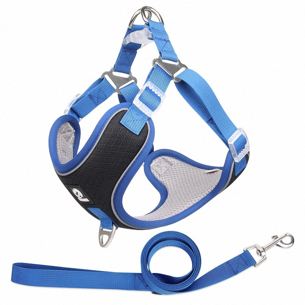 Dog Mesh Reflective Chest Strap