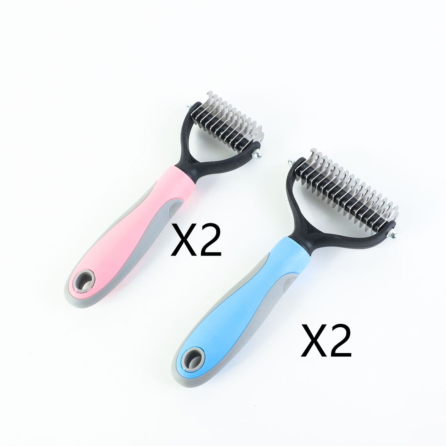 Stainless Double-sided Dog Brush