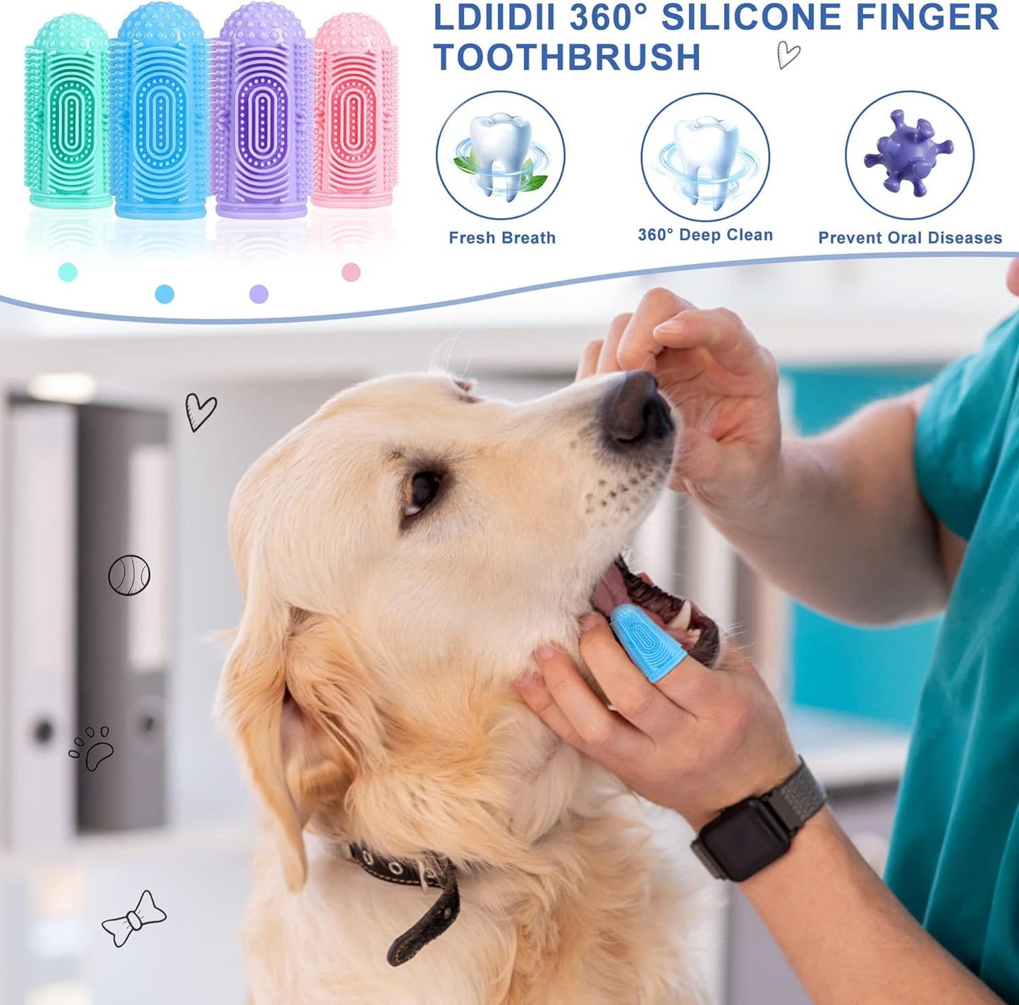 Dog Finger Toothbrush