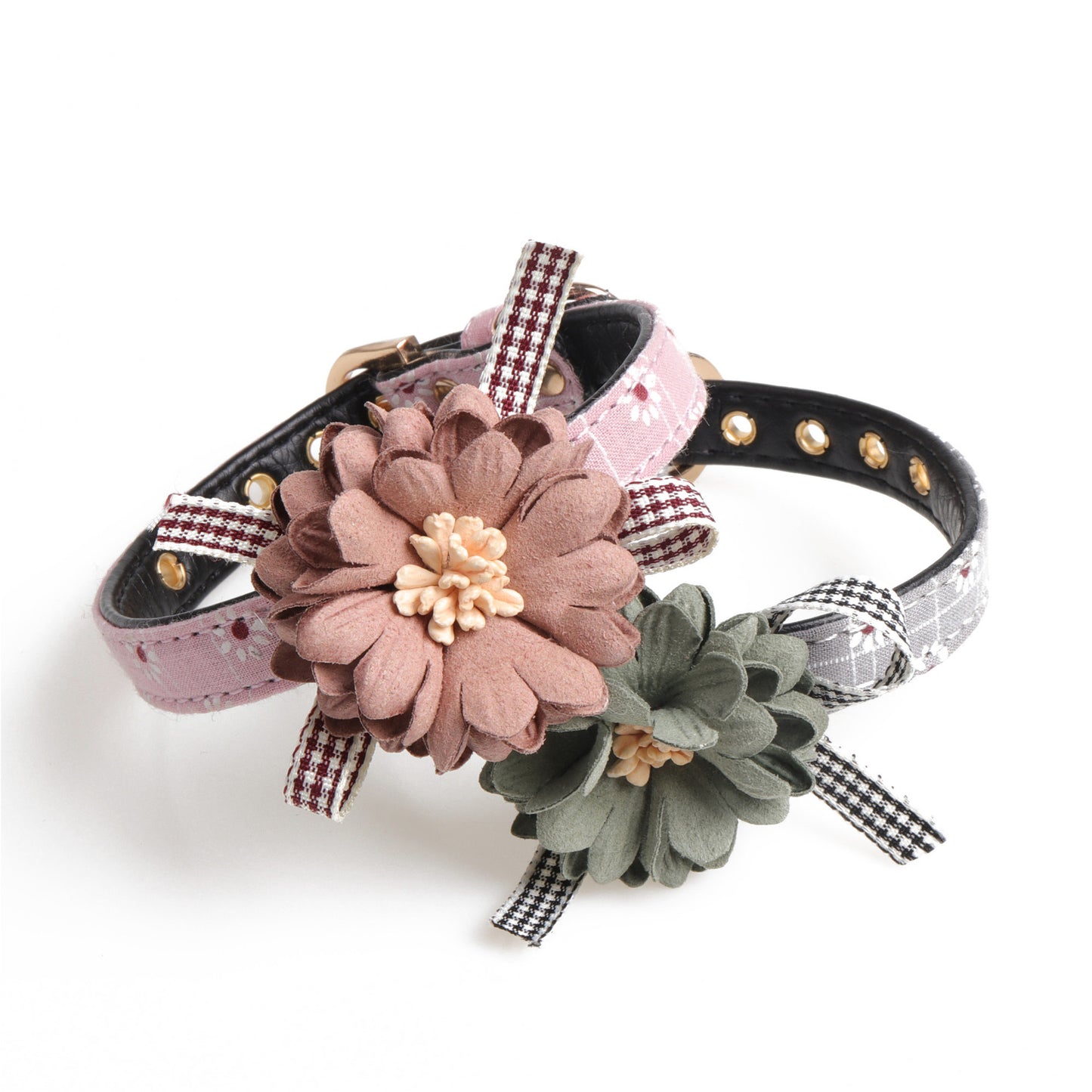 Floral Elegance Dog Collar