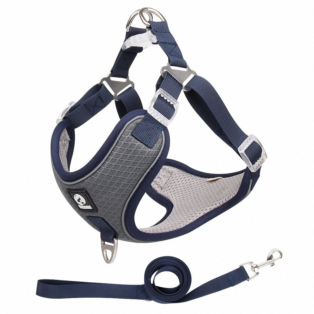 Dog Mesh Reflective Chest Strap