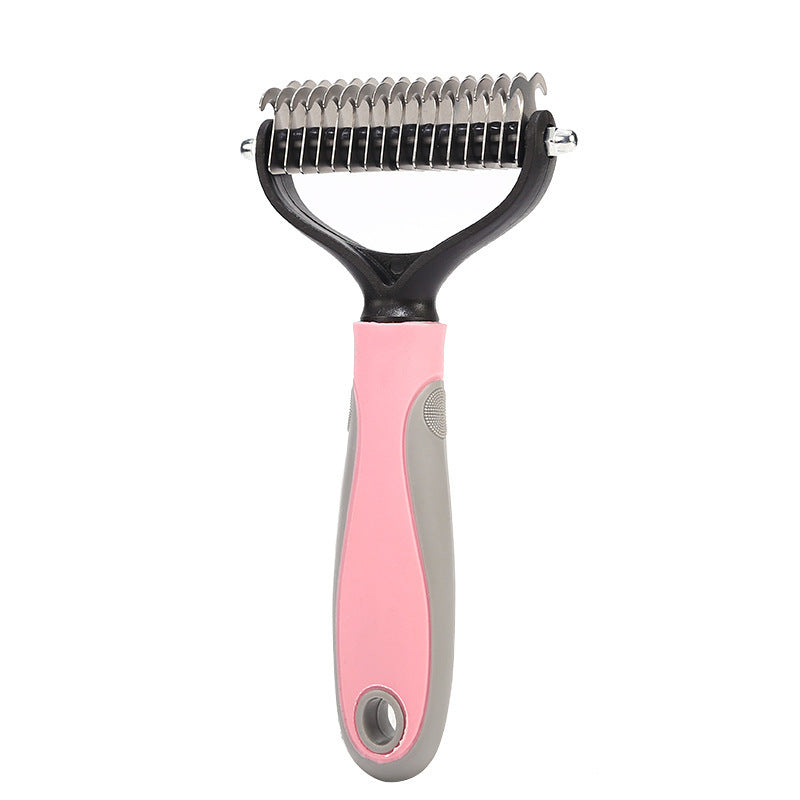 Stainless Double-sided Dog Brush