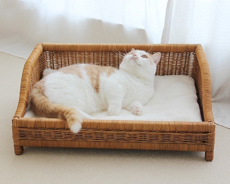 Hand-woven Cat Bed Scratch Resistant Four Seasons Universal Sofa