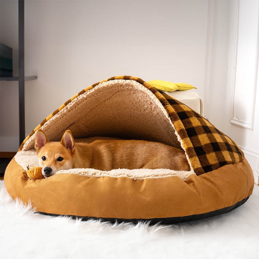 Plush Dog Nest