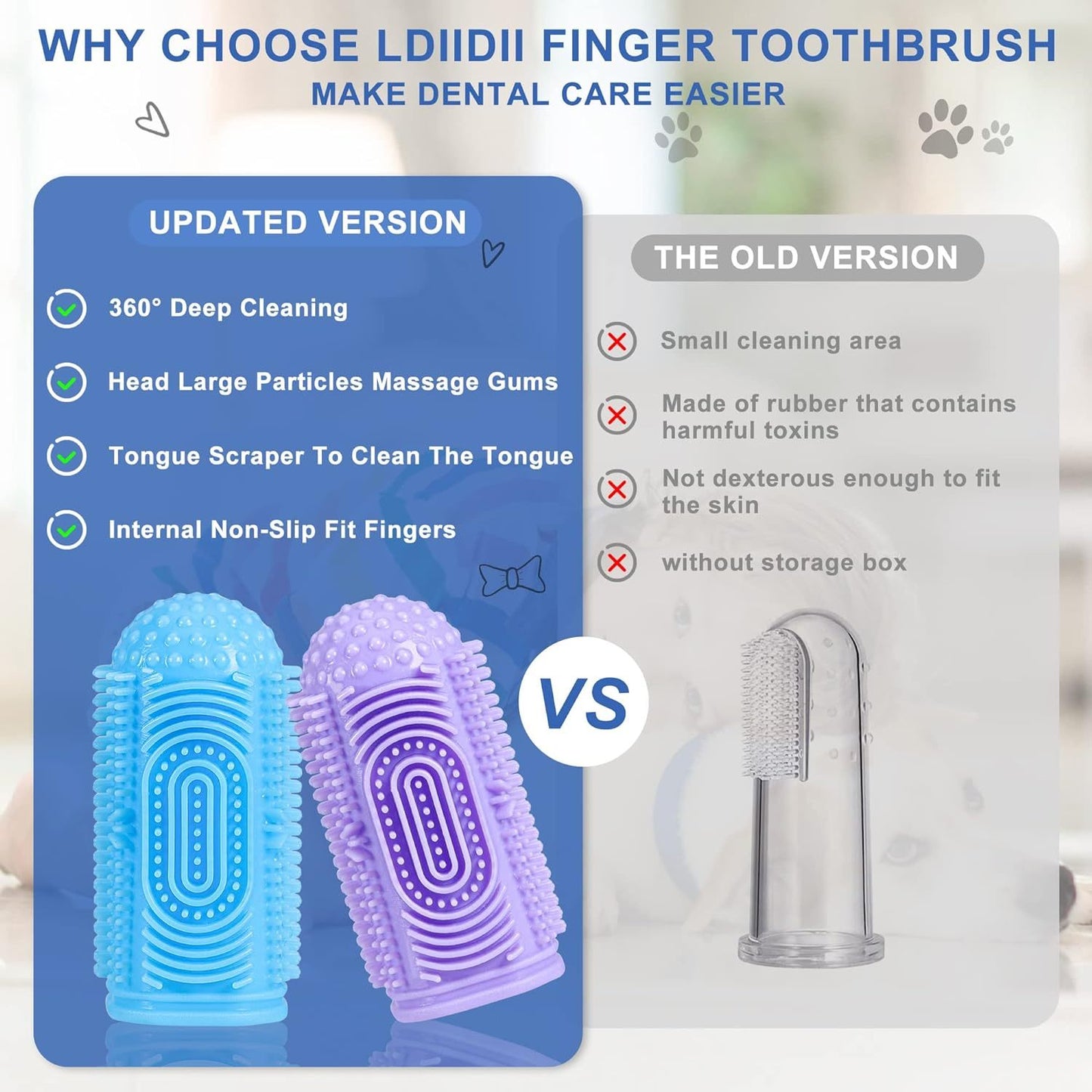 Dog Finger Toothbrush