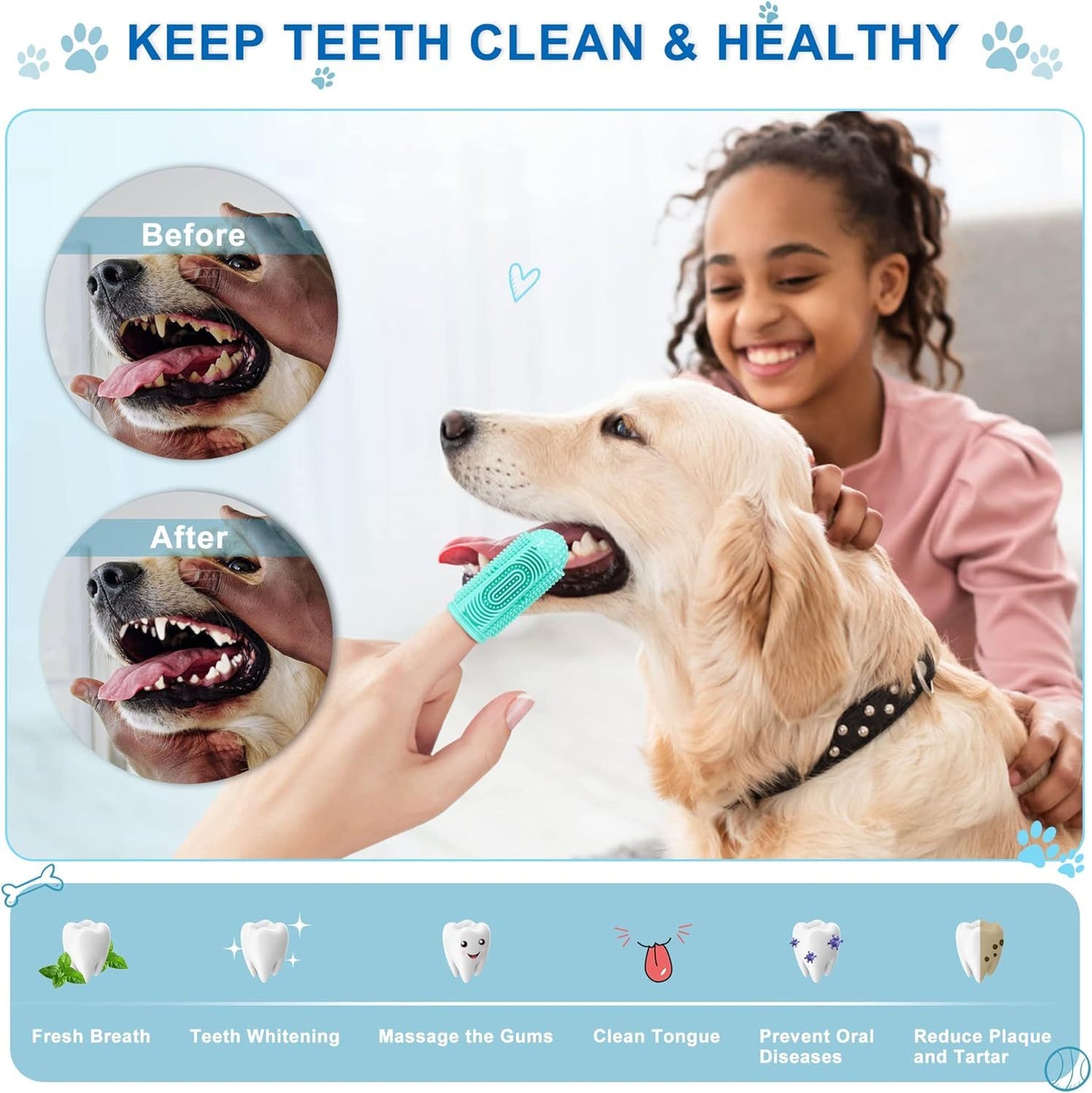 Dog Finger Toothbrush